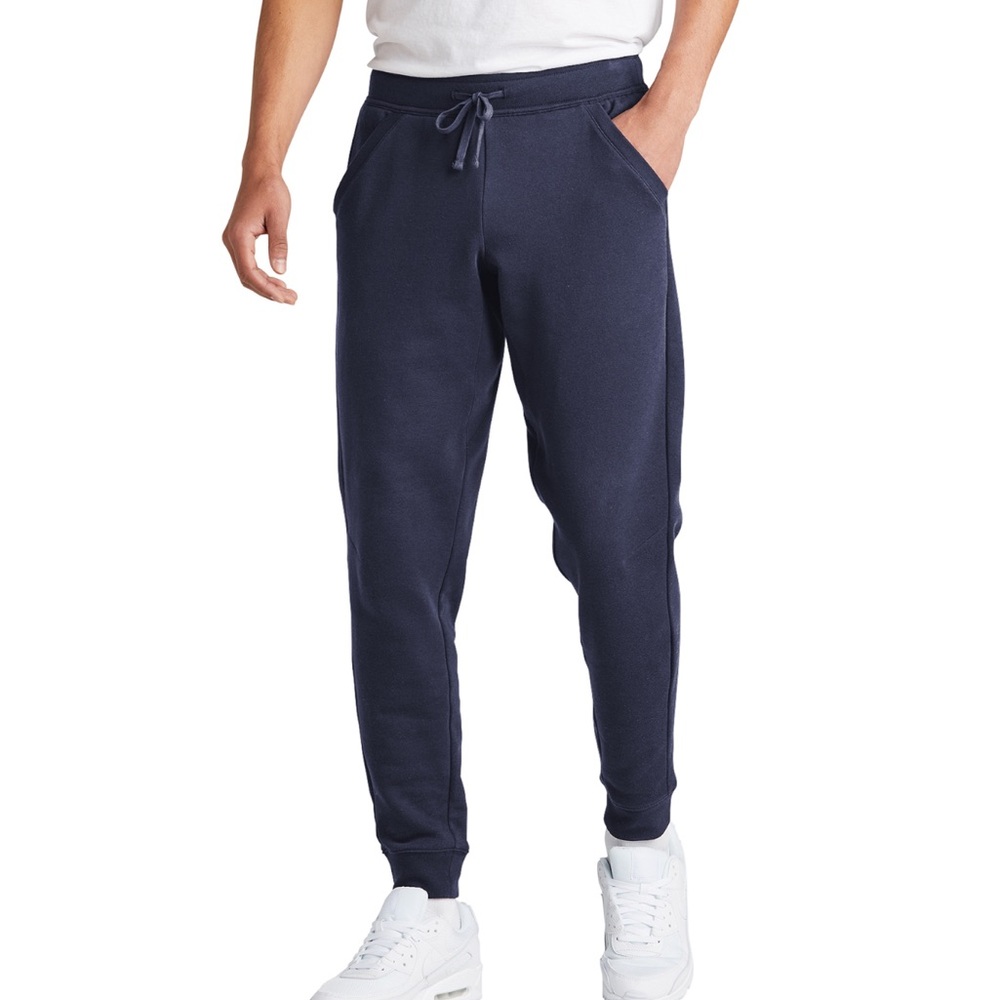 Sport-Tek Navy Jogger  Elastic Cuffs